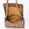 ADBG1193 American Darling Western Crossbody Bag Crocodile Embossed Genuine Leather