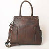 ADBGA400 American Darling Hand Woven Saddle Blanket Genuine Leather Tote Bag