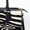 ADBG229 American Darling Western Tote Bag - Handcrafted Hair-On Cowhide & Braided Leather