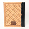 ADBG1196 American Darling Western Hand Tooled Leather Portfolio Bag Genuine Leather