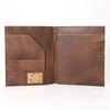 ADBG1196 American Darling Western Hand Tooled Leather Portfolio Bag Genuine Leather
