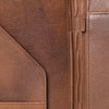 ADBG1196 American Darling Western Hand Tooled Leather Portfolio Bag Genuine Leather