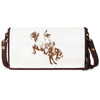 ADBGM169 Hair-On Leather Western Crossbody Purse with Western Scene
