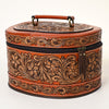 ADBGA412 American Darling Hand Tooled Leather Jewelry Case Western Accessory