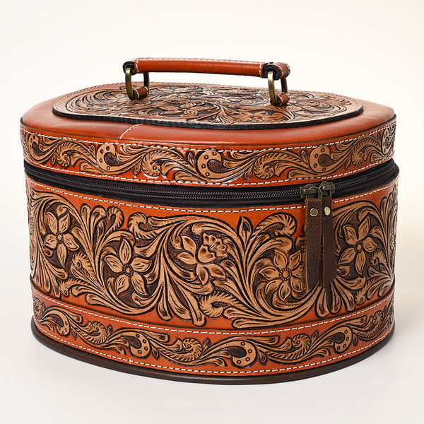 ADBGA412 American Darling Hand Tooled Leather Jewelry Case Western Accessory