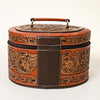 ADBGA412 American Darling Hand Tooled Leather Jewelry Case Western Accessory