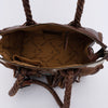 ADBGD131 American Darling Handcrafted Hair-On Cowhide Speedy Bag with Turquoise Stone & Fringes