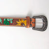 LC-ADBLF101 Genuine American Leather Belt Men and Women