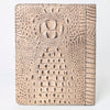 ADBG1040 American Darling Crocodile Embossed Hand Tooled Leather Western Portfolio Bag