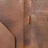 ADBG1040 American Darling Crocodile Embossed Genuine Leather Western Portfolio Bag