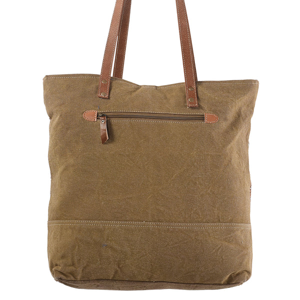 LC-KB237Tote Upcycled Canvas Ladies Bag