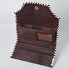 KBG154 WALLET Harness Skirting Leather with Hand Carving Ladies Bag H4.5XW9 KBG154