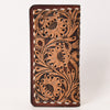 KBG191WalletHand Tooled Genuine Leather women bag western handbag purse