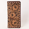 KBG191WalletHand Tooled Genuine Leather women bag western handbag purse