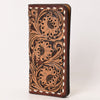 KBG191WalletHand Tooled Genuine Leather women bag western handbag purse