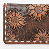 KBG205 Beautifully Hand Tooled Genuine Leather women bag western handbag Purse