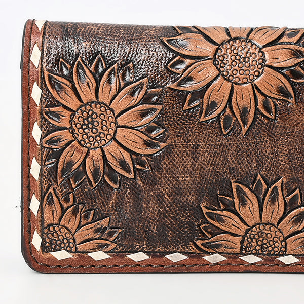 KBG205 Beautifully Hand Tooled Genuine Leather women bag western handbag Purse