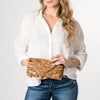 ADBG1203 American Darling Hand Tooled Genuine Leather Western Sunglass Case