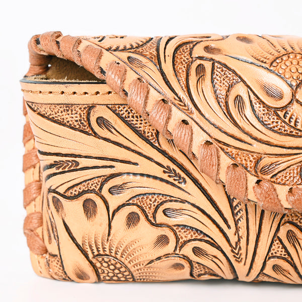 ADBG1203 American Darling Hand Tooled Genuine Leather Western Sunglass Case