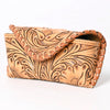ADBG1203 American Darling Hand Tooled Genuine Leather Western Sunglass Case