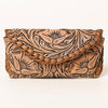 ADBG1203 American Darling Hand Tooled Genuine Leather Western Sunglass Case