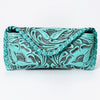 ADBG1203 American Darling Hand Tooled Genuine Leather Western Sunglass Case