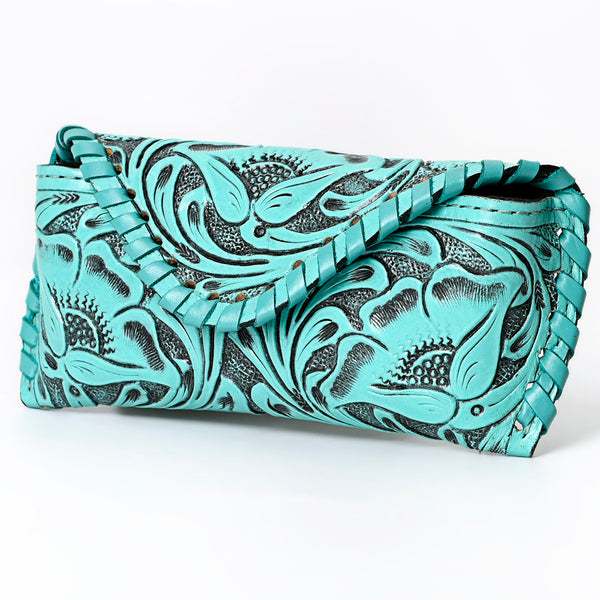 ADBG1203 American Darling Hand Tooled Genuine Leather Western Sunglass Case