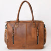 ADBG230 American Darling Western Tote Bag - Handcrafted Hair-On Cowhide & Hand-Tooled Leather
