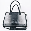 ADBG1217 American Darling Crocodile Embossed Genuine Leather Western Tote Bag