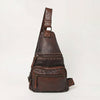 SWC191 Caldera - Full Grain Leather Sling Bag