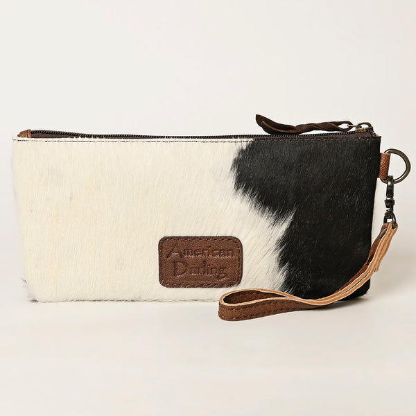 ADBG344 American Darling Hand Tooled Leather Wristlet Bag