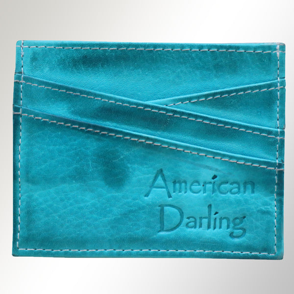 ADCCM102 Slim Leather Card Holder - Minimalist Wallet for Everyday Carry