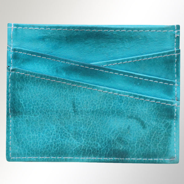 ADCCM102 Slim Leather Card Holder - Minimalist Wallet for Everyday Carry