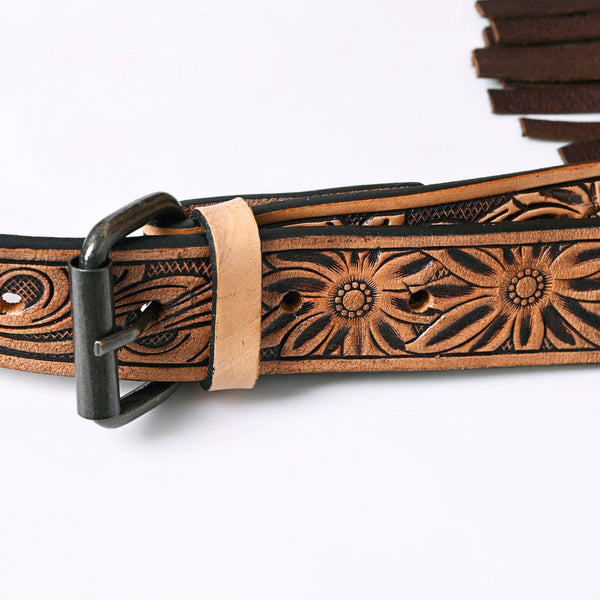 ADBG230 American Darling Western Tote Bag - Handcrafted Hair-On Cowhide & Hand-Tooled Leather