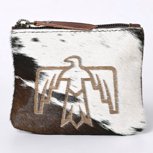 KBG254 American Darling Hair on Hide Western Thunderbird Coin Purse