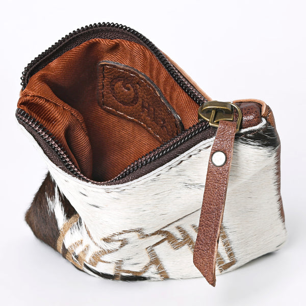 KBG254 American Darling Hair on Hide Western Thunderbird Coin Purse