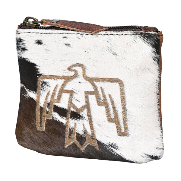 KBG254 American Darling Hair on Hide Western Thunderbird Coin Purse