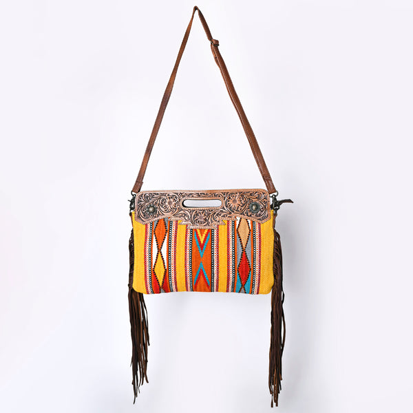 LC-KBG302 Clutch Genuine Leather women bag western Bag