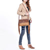 KBG311 Crossbody Genuine Leather women bag western Bag