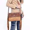KBG311 Crossbody Genuine Leather women bag western Bag