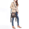KBG313 Crossbody Genuine Leather women bag western Bag