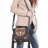 KBG313 Crossbody Genuine Leather women bag western Bag