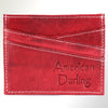 ADCCM102 Slim Leather Card Holder - Minimalist Wallet for Everyday Carry
