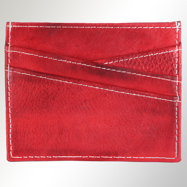 ADCCM102 Slim Leather Card Holder - Minimalist Wallet for Everyday Carry
