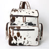 ADBG1220 American Darling Hair-On Cowhide Genuine Leather Western Backpack Bag