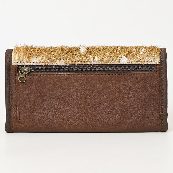 ADBG1223 American Darling Hair-On Cowhide Genuine Leather Western Wallet Bag
