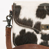 ADBG1225A American Darling Hair-On Cowhide Genuine Leather Western Crossbody Bag
