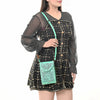 LC-ADBGZ750D Cellphone Holder Genuine Western Leather Women Bag