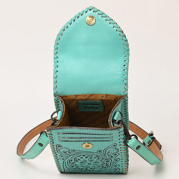 LC-ADBGZ750D Cellphone Holder Genuine Western Leather Women Bag