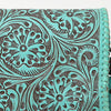 ADBGZ751 Hand Tooled Leather Crossbody Bag - Western Floral Whipstitch Sling